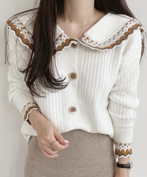 Auntie Rosa | ビックカラーカーディガン(カーディガン/ボレロ)