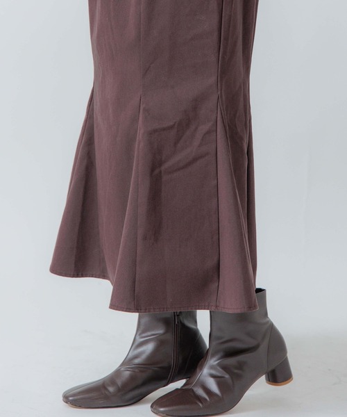 flower(フラワー)の「カームパピヨンスカート(スカート・レディース・アイボリー/ブラウン・FREE)」の3枚目の写真