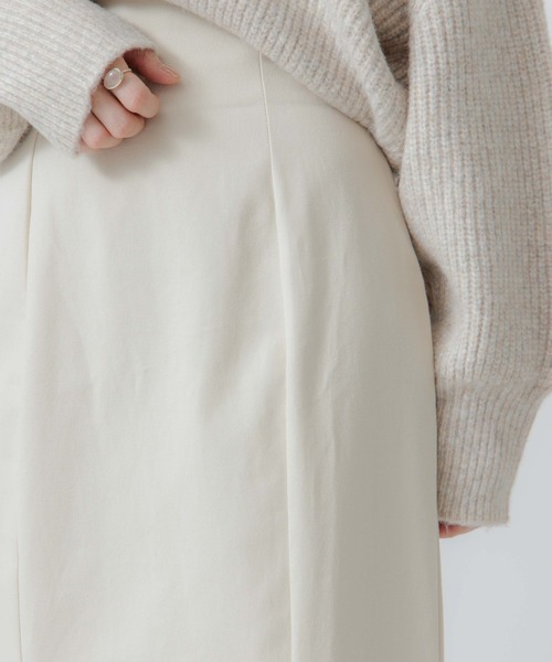 flower(フラワー)の「カームパピヨンスカート(スカート・レディース・アイボリー/ブラウン・FREE)」の16枚目の写真