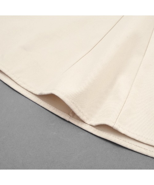 flower(フラワー)の「カームパピヨンスカート(スカート・レディース・アイボリー/ブラウン・FREE)」の7枚目の写真