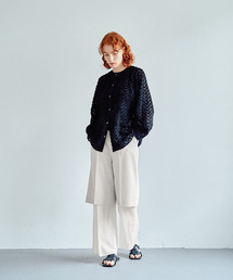 Feather Jacquard Blouse（フェザージャガードブラウス）