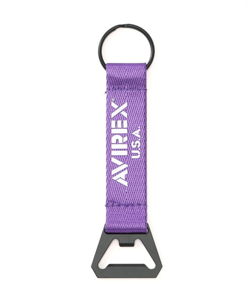AVIREX（アヴィレックス）の「【直営店限定】BOTTLE OPENER KEYCHAIN / ボトルオープナー キーチェーン / AVIREX / アヴィレックス（キーホルダー・メンズ・その他13/オレンジ/ブラック/パープル/ライトグリーン/レッド・F）」の16枚目の写真