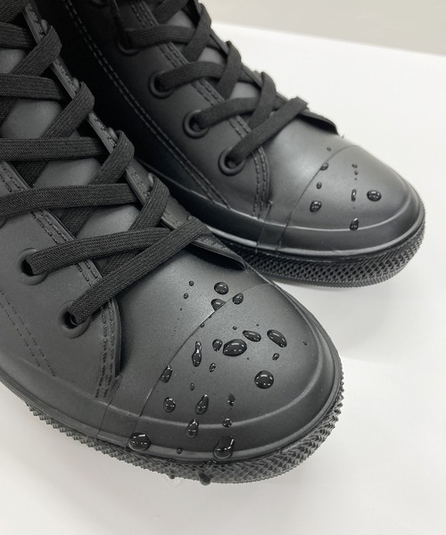 ORiental TRaffic(オリエンタルトラフィック)の「ハイカットレインスニーカー/R-0016(レインシューズ・レディース・ベージュ/カーキ/ブラック・M/S/L/LL)」の8枚目の写真