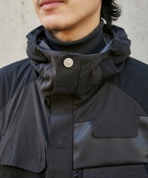 GORE-TEX フィッシングジャケット ホワイト/ブラック White Mountaineering - 【BLK】 GORE-TEX PACLITE PLUS HOODED
