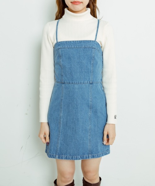 Olive des Olive レースアップミニキャミワンピース レースアップミニキャミワンピース | OLIVE des OLIVE(オリーブ