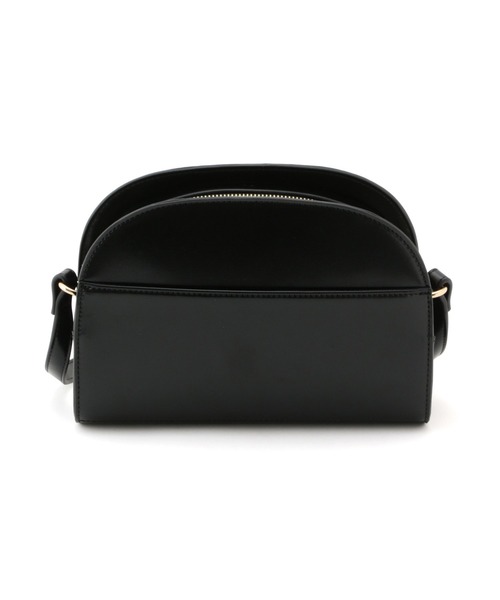 SALON adam et rope'（サロン アダム エ ロペ）の「[ご好評につき追加生産決定！]ハーフムーンショルダーバッグ5（ショルダーバッグ・レディース・ブルー/ブラック/ホワイト・FREE）」の8枚目の写真