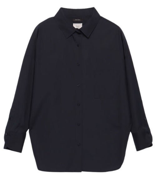 anuans（アニュアンス）の「スタンダードシャツ（シャツ/ブラウス・レディース・イエロー/グリーン系その他/ホワイト/ピンク/ネイビー/サックスブルー・FREE）」の4枚目の写真