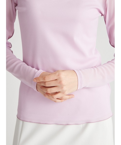 CELFORD（セルフォード）シアーカットソー CELFORD（セルフォード）の「メローシアートップス（Tシャツ