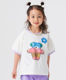 MARKEY'S | 【DOLLSSAN/ドールズサン】別注リンガーワイドTシャツ(80～130cm)(Tシャツ/カットソー)
