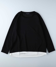 HONEYSUCKLE ROSE | 【HONEYSUCKLE ROSE】カットフェイクレイヤード(スウェット)