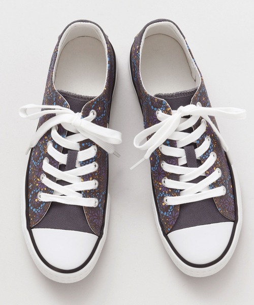 チャイハネ（チャイハネ）の「【チャイハネ】ブロッサスニーカー（スニーカー・レディース・ブラック/グリーン/ホワイト・L/M）」の7枚目の写真