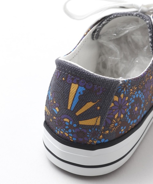 チャイハネ（チャイハネ）の「【チャイハネ】ブロッサスニーカー（スニーカー・レディース・ブラック/グリーン/ホワイト・L/M）」の9枚目の写真