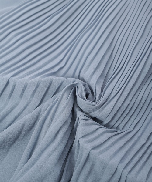 fifth(フィフス)の「長袖プリーツシフォンブラウス(シャツ/ブラウス・レディース・モカ/ブラック/ホワイト/ピンク/ブルー・M)」の18枚目の写真