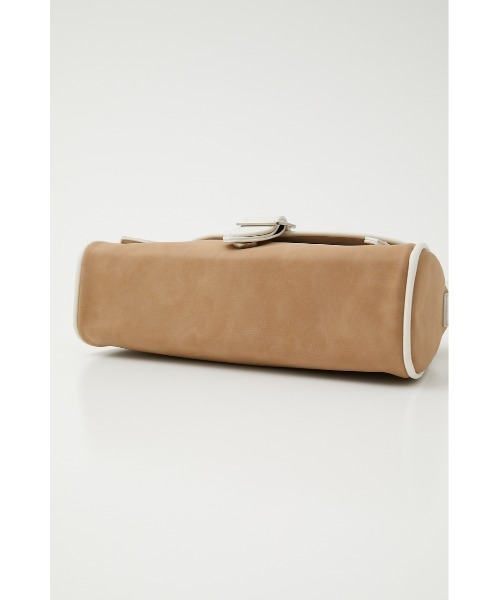 LAGUA GEM（ラグアジェム）の「PIPING ONE HANDLE BAG ワンハンドルバッグ（ハンドバッグ・レディース・ベージュ/ピンク・FREE）」の8枚目の写真