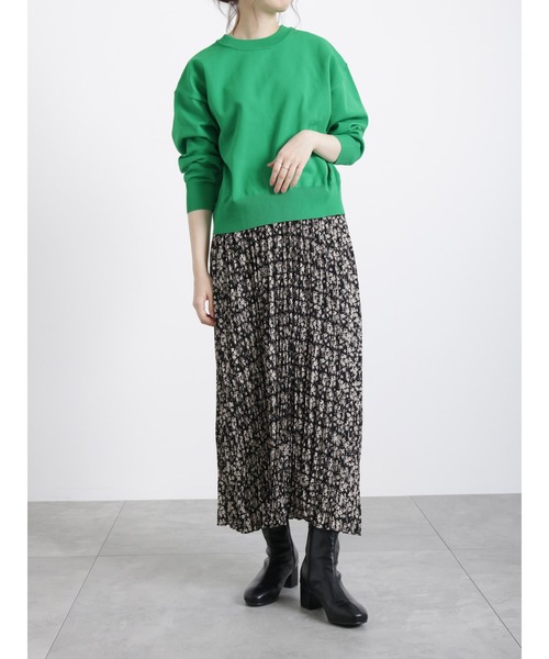 Samansa Mos2 blue(サマンサモスモスブルー)の「リングドットニットカーディガン(カーディガン/ボレロ・レディース・ブラック/ブルー/キナリ/イエロー/グリーン・フリ-)」の12枚目の写真