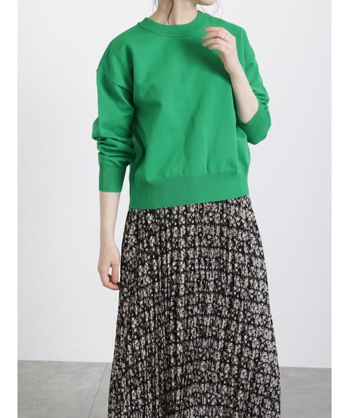 Samansa Mos2 blue(サマンサモスモスブルー)の「リングドットニットカーディガン(カーディガン/ボレロ・レディース・ブラック/ブルー/キナリ/イエロー/グリーン・フリ-)」の15枚目の写真