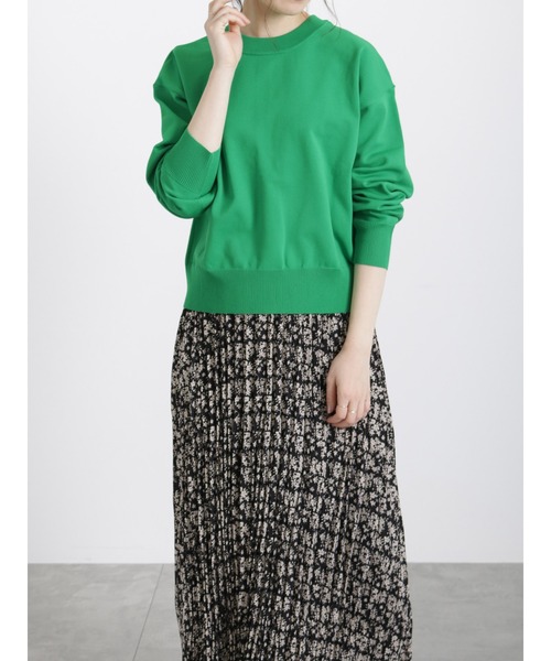 Samansa Mos2 blue(サマンサモスモスブルー)の「リングドットニットカーディガン(カーディガン/ボレロ・レディース・ブラック/ブルー/キナリ/イエロー/グリーン・フリ-)」の16枚目の写真