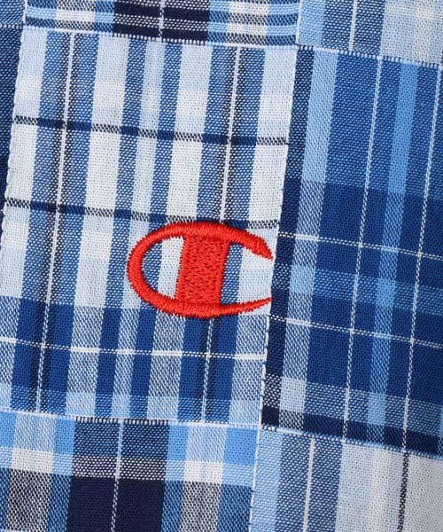 Champion(チャンピオン)の「【Champion/チャンピオン】メンズ メンズカジュアル ショートスリーブシャツ(シャツ/ブラウス・メンズ・イエロー/ブルー/ダークグリーン・MEDIUM/LARGE/X-LARGE)」の19枚目の写真