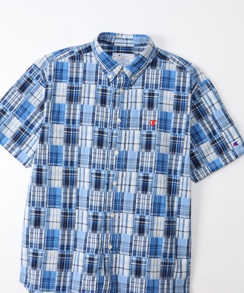 Champion(チャンピオン)の「【Champion/チャンピオン】メンズ メンズカジュアル ショートスリーブシャツ(シャツ/ブラウス・メンズ・イエロー/ブルー/ダークグリーン・MEDIUM/LARGE/X-LARGE)」の20枚目の写真