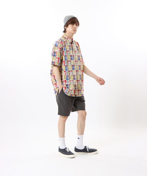 Champion(チャンピオン)の「【Champion/チャンピオン】メンズ メンズカジュアル ショートスリーブシャツ(シャツ/ブラウス・メンズ・イエロー/ブルー/ダークグリーン・MEDIUM/LARGE/X-LARGE)」の6枚目の写真