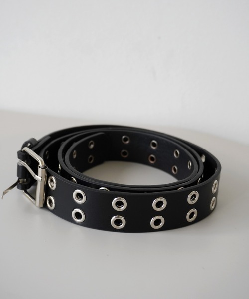 ダブルピン ハトメ ベルト / アイレット ベルト（ベルト）｜Port