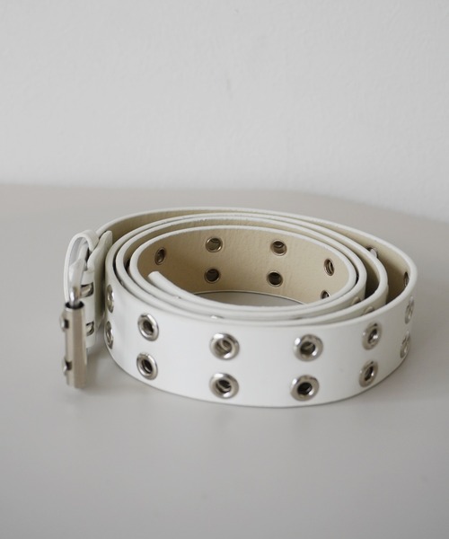 ダブルピン ハトメ ベルト / アイレット ベルト（ベルト）｜Port
