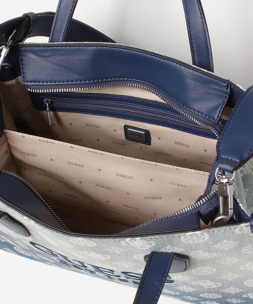 Guess(ゲス)の「SILVANA 2 Compartment Tote(トートバッグ・レディース・インディゴブルー・ONE SIZE)」の10枚目の写真