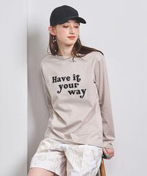 mucci | ＜mucci＞LOGO ロングスリーブ Tシャツ(Tシャツ/カットソー)