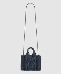 WOODY/MINI TOTE, Denim, Single size