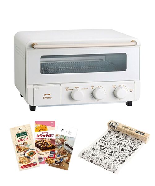 BRUNO スチーム⁄ベイク トースター BOE067-GRG