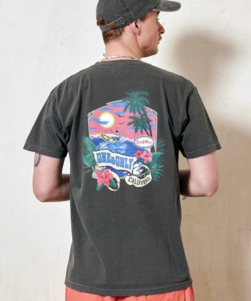 SALT&MUGS(ソルトアンドマグス)の「RJ SURF TEE(Tシャツ/カットソー・メンズ・オレンジ/ブラック/ホワイト・SMALL/MEDIUM/X-LARGE/LARGE)」の10枚目の写真