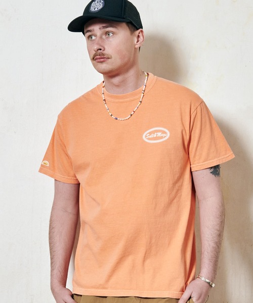 SALT&MUGS(ソルトアンドマグス)の「RJ SURF TEE(Tシャツ/カットソー・メンズ・オレンジ/ブラック/ホワイト・SMALL/MEDIUM/X-LARGE/LARGE)」の11枚目の写真