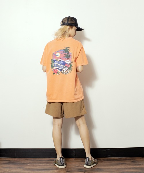 SALT&MUGS(ソルトアンドマグス)の「RJ SURF TEE(Tシャツ/カットソー・メンズ・オレンジ/ブラック/ホワイト・SMALL/MEDIUM/X-LARGE/LARGE)」の22枚目の写真