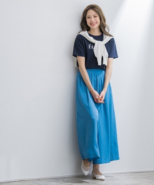 Pierrot（ピエロ）の「2wayシアーニットカーディガン（カーディガン/ボレロ・レディース・ライム/ブラック/オフホワイト/ブルー/ブラウン系その他/シルバーグレー/ピンク・M/L）」の12枚目の写真