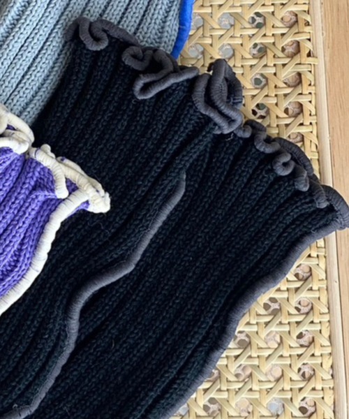 WEGO（ウィゴー）の「WEGO/メローパイピングアームカバー（アームカバー・レディース・ブラック/ブルー/パープル/オレンジ・FREE）」の2枚目の写真