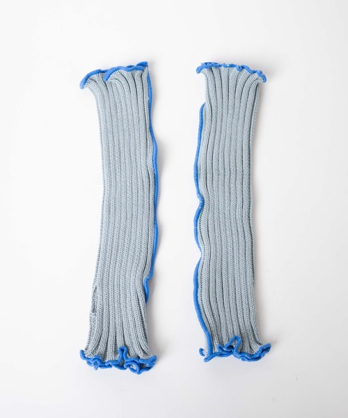 WEGO（ウィゴー）の「WEGO/メローパイピングアームカバー（アームカバー・レディース・ブラック/ブルー/パープル/オレンジ・FREE）」の9枚目の写真