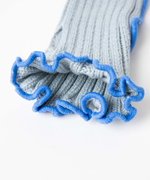 WEGO（ウィゴー）の「WEGO/メローパイピングアームカバー（アームカバー・レディース・ブラック/ブルー/パープル/オレンジ・FREE）」の11枚目の写真