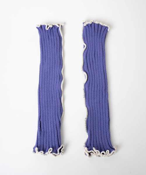 WEGO（ウィゴー）の「WEGO/メローパイピングアームカバー（アームカバー・レディース・ブラック/ブルー/パープル/オレンジ・FREE）」の5枚目の写真