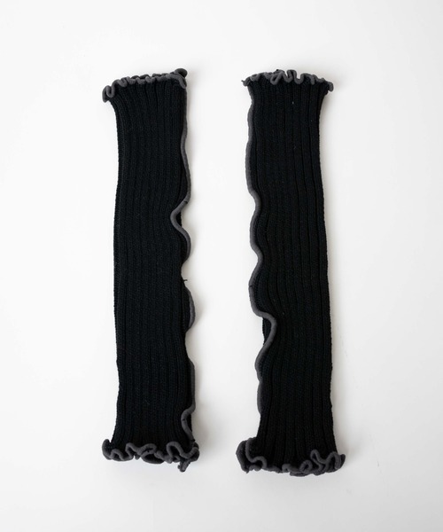 WEGO（ウィゴー）の「WEGO/メローパイピングアームカバー（アームカバー・レディース・ブラック/ブルー/パープル/オレンジ・FREE）」の12枚目の写真