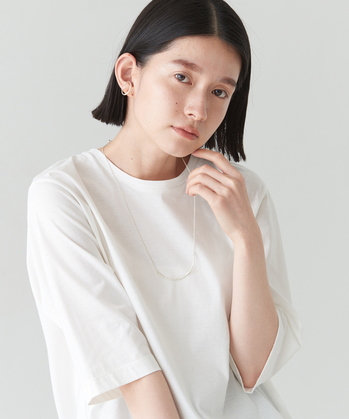 collex(コレックス)の「【Ljud/ユード】カーブラインネックレス(ネックレス・レディース・ゴールド/シルバー・フリー)」の3枚目の写真