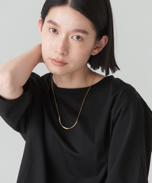 collex(コレックス)の「【Ljud/ユード】カーブラインネックレス(ネックレス・レディース・ゴールド/シルバー・フリー)」の5枚目の写真