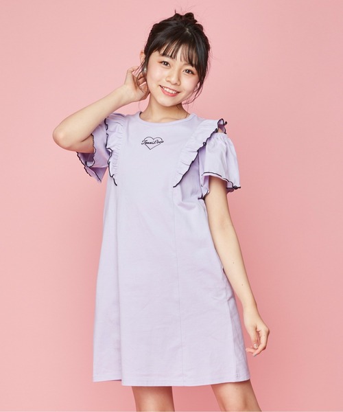 はるりかちゃんジェニー服アリスシルエット(ベビーピンク)➕アリスいちご はるりかちゃんジェニー服アリスシルエット(ベビーピンク
