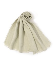 アソースメレ　オーガニックリネン　ストール　オレンジ　定価34,100円 アソースメレ オーガニックリネン ストール オレンジ 定価34,100