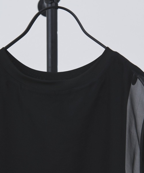 Solace（ソレイス）の「リバーシブルレイヤードワンピース（ワンピース・レディース・ブラック/ベージュ・M/L）」の19枚目の写真