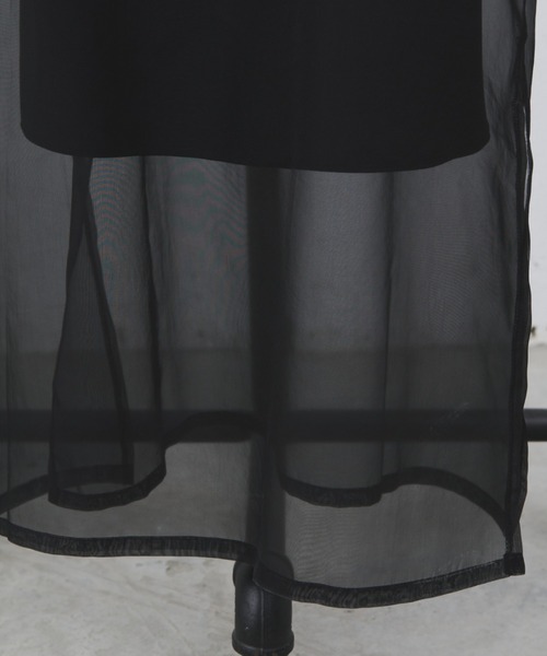 Solace（ソレイス）の「リバーシブルレイヤードワンピース（ワンピース・レディース・ブラック/ベージュ・M/L）」の21枚目の写真