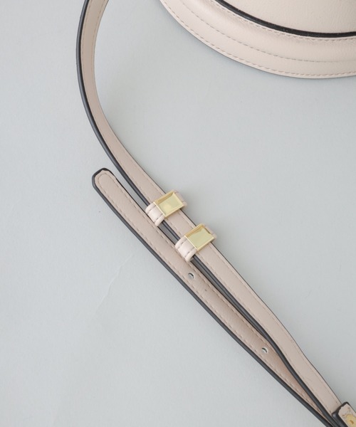 Olu.（オルドット）の「【ロングセラーアイテム】ラウンドレトロボックスバッグ（ハンドバッグ・レディース・ブラック/ホワイト/キャメル/ベージュ/イエロー/ラベンダー/ピンク・FREE）」の18枚目の写真