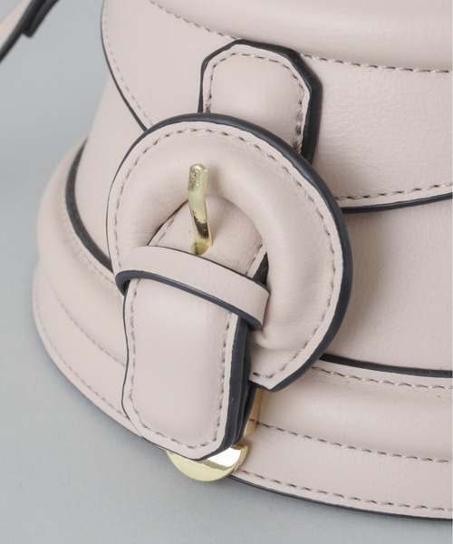 Olu.（オルドット）の「【ロングセラーアイテム】ラウンドレトロボックスバッグ（ハンドバッグ・レディース・ブラック/ホワイト/キャメル/ベージュ/イエロー/ラベンダー/ピンク・FREE）」の19枚目の写真