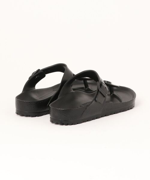 BIRKENSTOCK（ビルケンシュトック）の「ビルケンシュトック　128201 Gizeh EVA Black Regular/ギゼ EVA ブラック レギュラー幅（サンダル・メンズ・ブラック・36/37/38/40/41/42/43/39/35/44）」の2枚目の写真