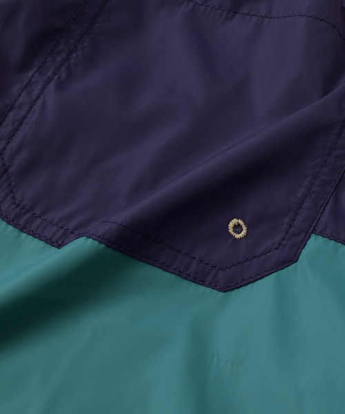 GLAZOS（グラソス）の「【水陸両用】ポリエステル・切り替え配色ショートパンツ（その他パンツ・キッズ・グリーン/グレイッシュブルー・170cm/160cm/140cm/150cm）」の17枚目の写真