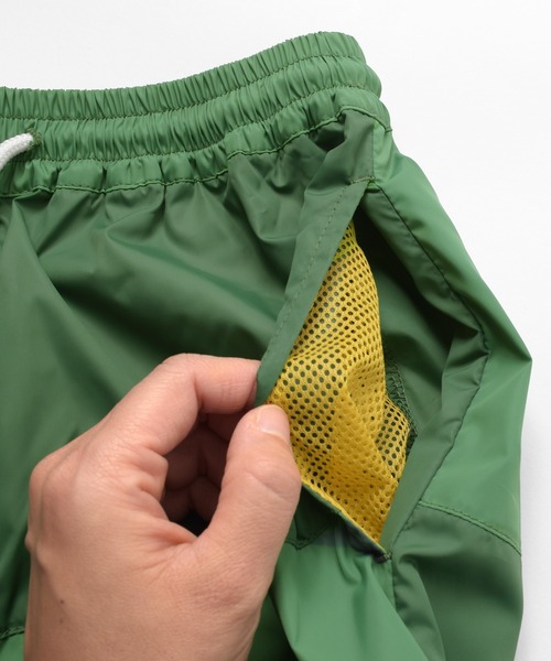 GLAZOS（グラソス）の「【水陸両用】ポリエステル・切り替え配色ショートパンツ（その他パンツ・キッズ・グリーン/グレイッシュブルー・170cm/160cm/140cm/150cm）」の11枚目の写真